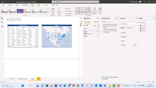 Power BI dərsləri - 4. Əlfəcinlər (bookmarks) istifadəsi | Emin Məhərrəmli ilə смотреть онлайн