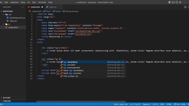 06 - Color In Bootstrap 5 | الالوان في بوستراب 5 смотреть онлайн