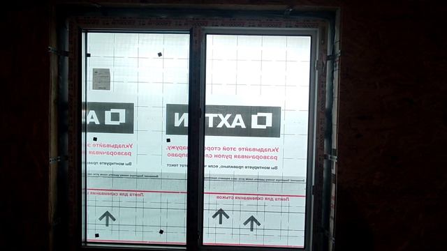 #ДачаУдача#ПластиковоеОкно#2022#КаркаснаяПристройка. Установка окна в каркасной пристройке. смотреть онлайн