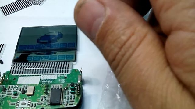 Замена ЖК дисплея на брелке автосигнализации StarLine смотреть онлайн