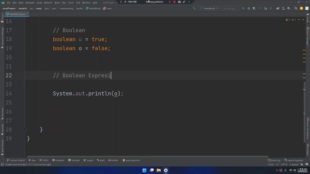 Boolean in Java | Java Basic Course смотреть онлайн