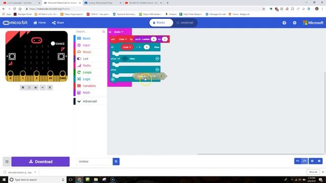 Microbit Lesson 3 - Rock Paper Scissors смотреть онлайн