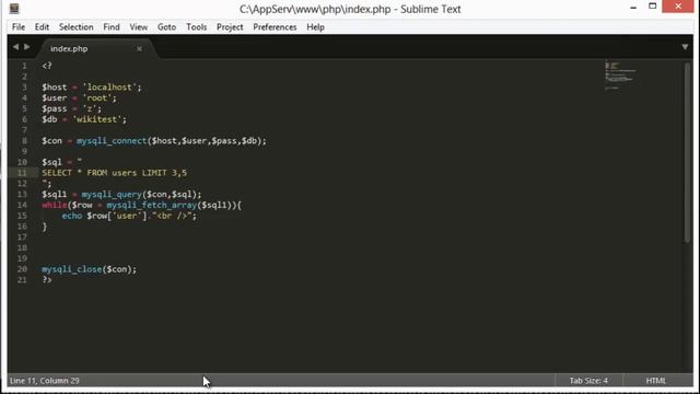 دورة لغة PHP - الدرس 36 : MySQLi - شرح limit смотреть онлайн