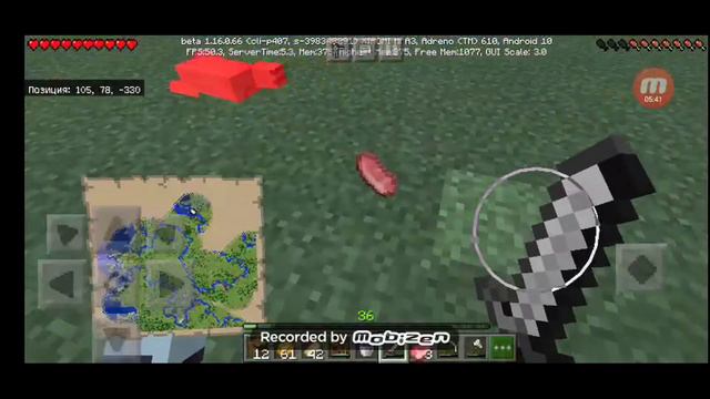 Изучаем окрестности в Minecraft PE. смотреть онлайн