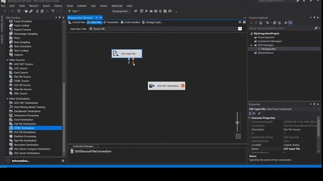 How to design a SSIS package in Visual Studio 2012 from scratch смотреть онлайн