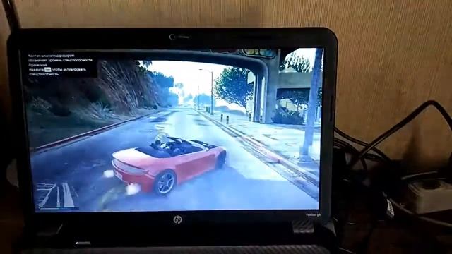 Тест GTA 5 i5-2430m HD6470 8gb ram HP g6 gaming gameplay смотреть онлайн