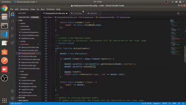 Upload Image Part #29 | Yii2 tutorials in hindi | Yii2 PHP Framework Tutorial смотреть онлайн