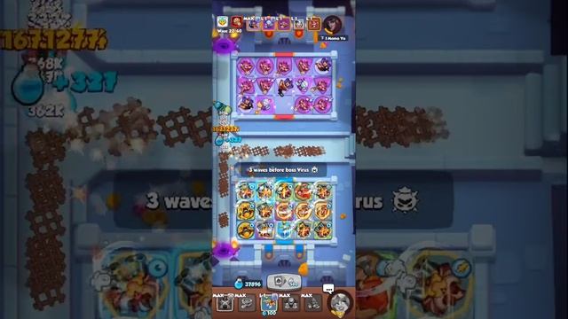 Hunter lazy deck for floor 13! 32.8 Million Crit Damage! COOP Rush Royale смотреть онлайн