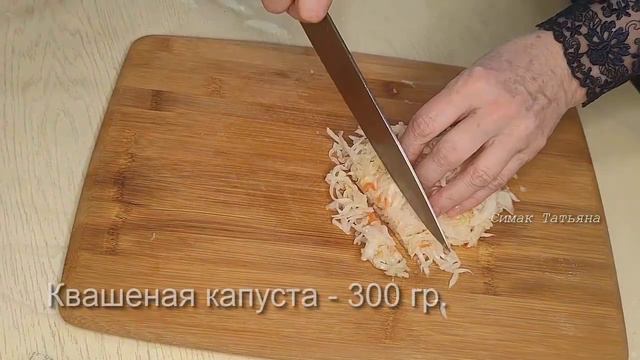 Капустняк с квашеной капустой, пшеном, мясом. смотреть онлайн