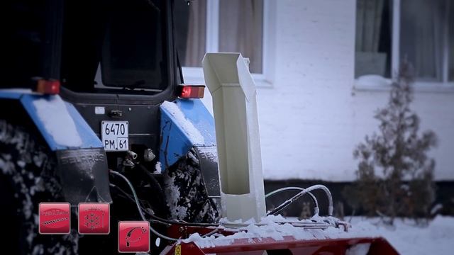 Машина снегоуборочная шнекороторная Snegir