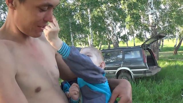 Тимка показывает у папы части лица! -ещё один наш прорыв! смотреть онлайн