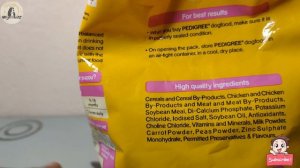 Pedigree Dog Food Review ||pedigree puppy food reviews(in Hindi)..
