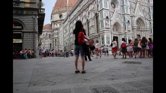 The Cattedrale di Santa Maria del Fiore. The Duomo Selfie... смотреть онлайн