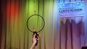 Майя. Воздушная гимнастика. Кольцо, соло. Дебют