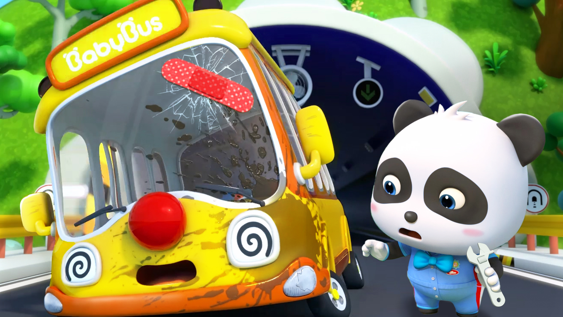 Ту-ту не любит проходить осмотр | Кики и его друзья | Новая песенка про машинки | BabyBus смотреть онлайн