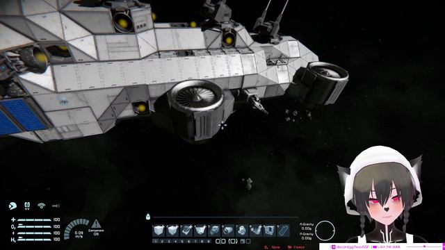 Atmospheric Thrusters to Save Ship Fuel? Space Engineers Ship Design Tutorial смотреть онлайн
