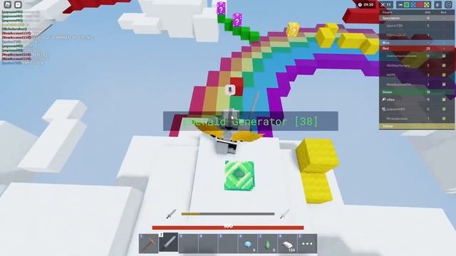 Roblox Bedwars - Lucky Block xd смотреть онлайн