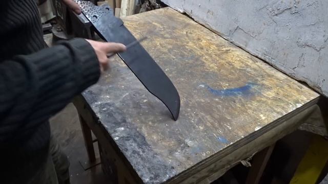 Restoration Rusty Handmade Giant Knife смотреть онлайн