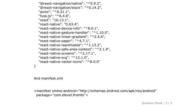 Android : React Native - Play Store Warning "Starting May 5th you must let us know why your app req смотреть онлайн