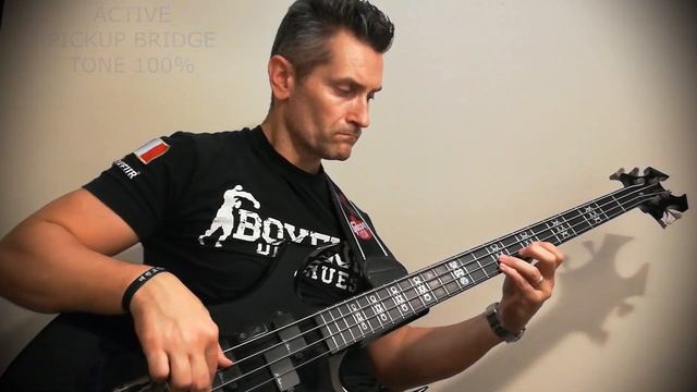 BC Rich Virgo Vintage Celtic Bass review prova test смотреть онлайн