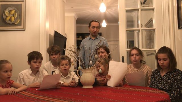 Смуглянка. Поет семья Денисовых.