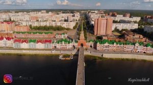 Йошкар-Ола с высоты птичьего полёта | 4К