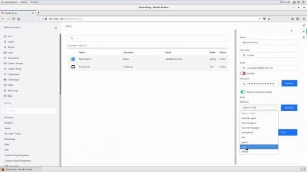 Rocket.Chat #08 How to Create or Add new users in rocketchat
