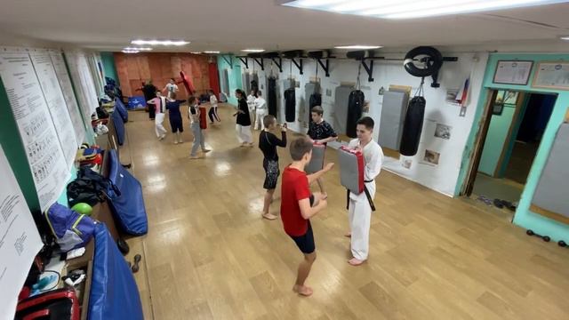 Тренировка 19 декабря 2023 года. Киокусинкай каратэ в Климовске на Западной 12. смотреть онлайн