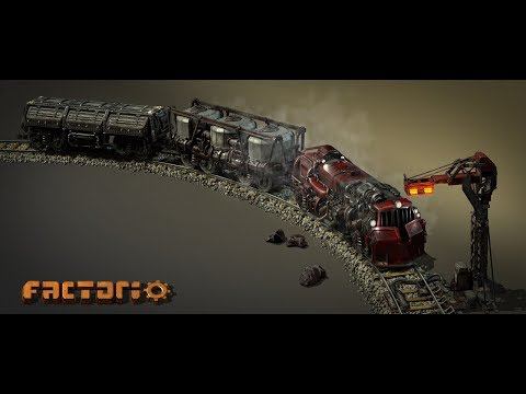 Factorio s1e11. Цех переплавки + депо + мини логика смотреть онлайн