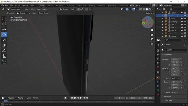 Xiaomi Mi 11 ultra | Blender | Render Shots смотреть онлайн