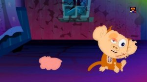 Пять маленьких обезьян | Хэллоуин песни | Детские рифм | Scary Nursery Rhymes | Five Little Monkeys