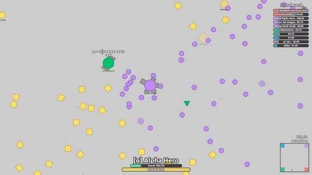 DRAGON FIGHTER TEAM INVASION - (Fighter Team = Invincible?) - diep.io смотреть онлайн
