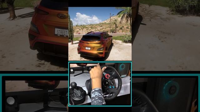 Hyundai Kona N | Forza Horizon 5 | Steering Wheel (Logitech G29 + H-Shifter) смотреть онлайн