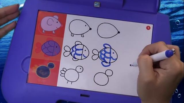 APRENDE A DIBUJAR EL PECECITO. VIDEOS EDUCATIVOS PARA NIÑOS смотреть онлайн