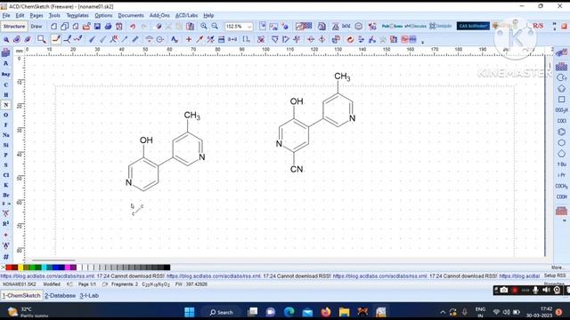 #MOLECULAR DOCKING| ACD CHEMSKETCH|HOW TO DRAW STRUCTURE IN CHEM SKETCH| C.GANESH|IN TELUGU-PART- 2 смотреть онлайн