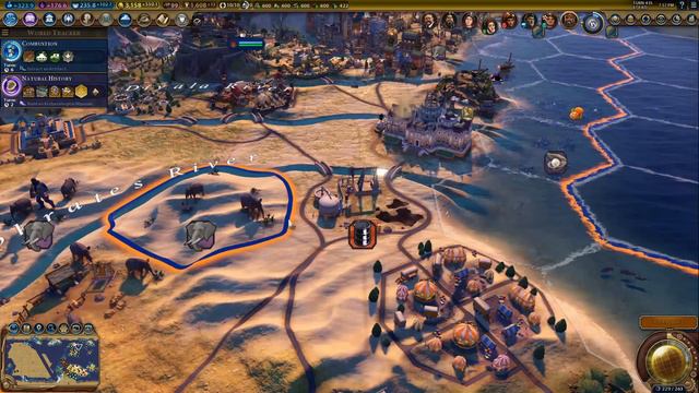 Thet Plays Civilization VI Gathering Storm Part 21: Civ Machine Broke [Sumeria][Modded] смотреть онлайн