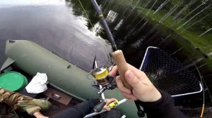 Жор щуки. Рыбалка в Карелии. Ловля на спиннинг.