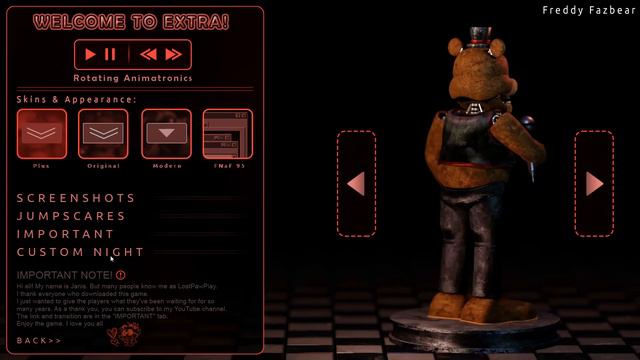 Финал прошел ночь без Марионетки (Меню Экстра) - Fnaf Plus #3 смотреть онлайн
