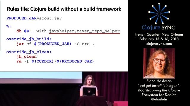 apt-get install leiningen - Elana Hashman смотреть онлайн
