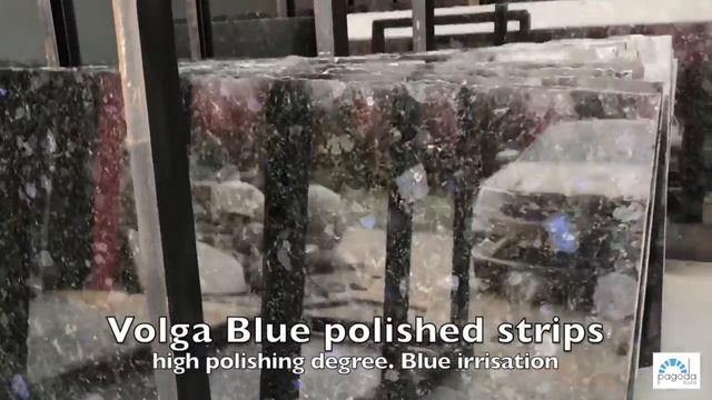 Volga Blue/Cristal, Galactic Blue and Rosso Santiago granites. October 2018 digest. смотреть онлайн