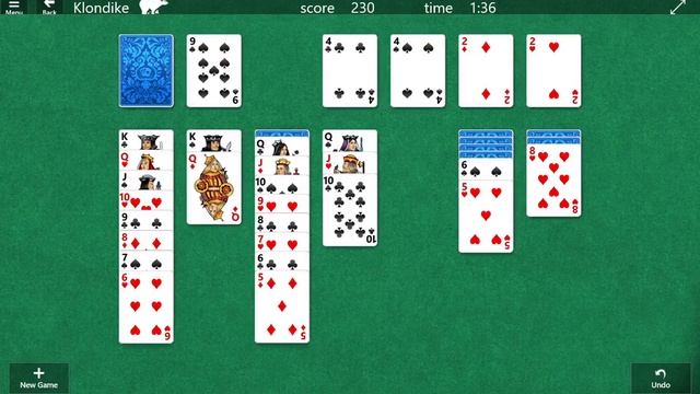 Classic Solitaire - Win 10 (Bird's flying) смотреть онлайн