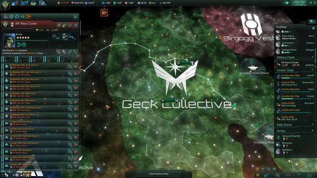 Stellaris #30 Geckos with Leviathans and Heinlein Patch - Let's Play смотреть онлайн
