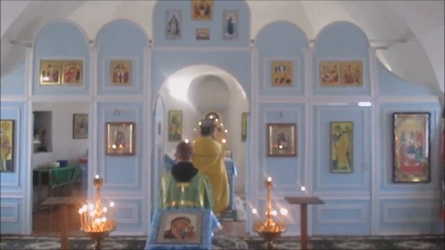 Благодарственный молебен (Частоостровское. Свято-Троицкий храм) смотреть онлайн
