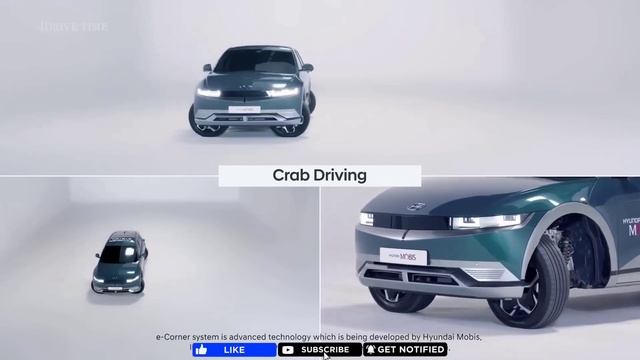 Hyundai IONIQ 5 | Crab Driving, Zero Turn & Pivot Turn смотреть онлайн