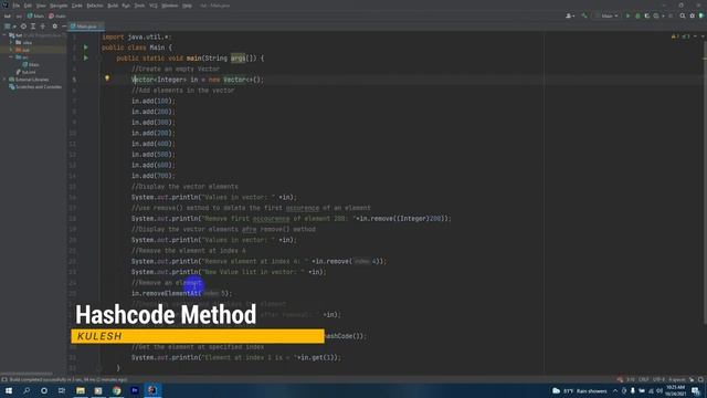 Collection Framework Episode 3- Vectors In Java смотреть онлайн