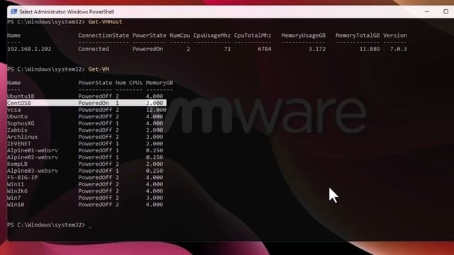 How to install and use PowerCLI on VMware ESXI смотреть онлайн