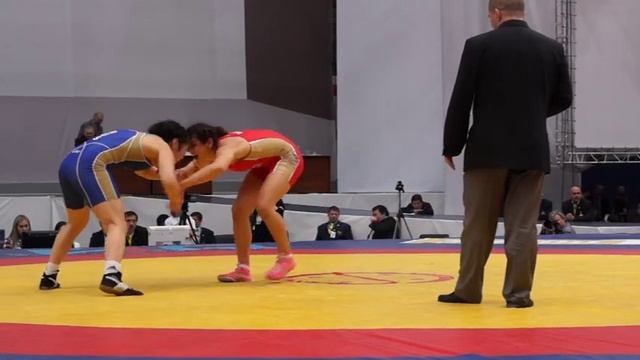 Ярыгин-2014. Финал до 69 кг. Наталья Воробьева - Дарима Санжеева смотреть онлайн