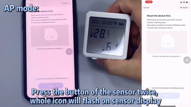 Tuya Wifi Temperature And Humidity Sensor Hygrometer Thermometer Alarm Electronic LCD Display смотреть онлайн