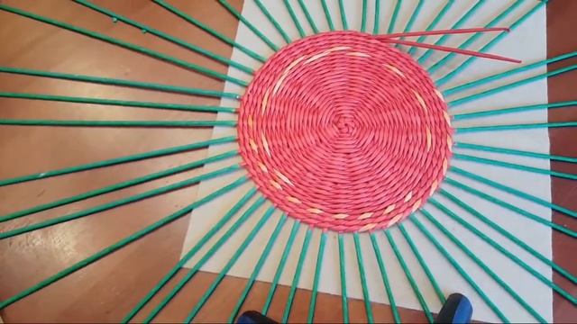 Плетем Поднос-арбуз 2! Запись трансляции! смотреть онлайн