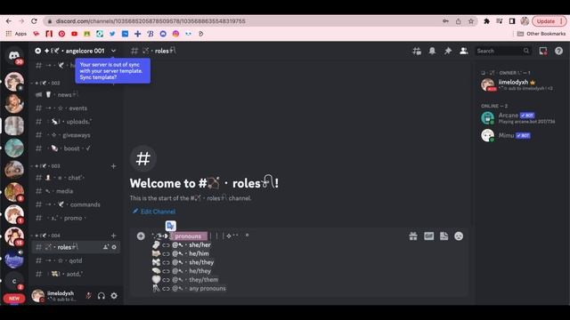 [DISCORD TUTORIAL] AESTHETIC DISCORD REACTION ROLES Using Carl Bot *2023* ─ ➳❥ iimelodyxh смотреть онлайн